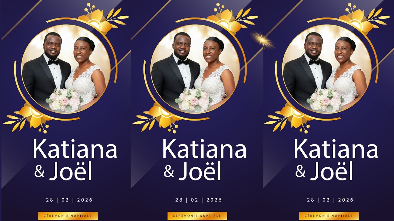 Cérémonie Nuptiale De Sr Katiana Macéus et le Frère Joël Brizart ||  Samedi 28 FÉV. 2026 || PEDIHF