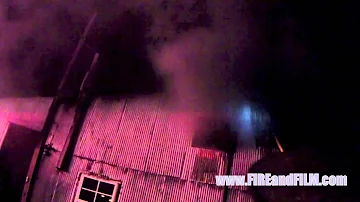 Helmet Cam video: Garage Fire - Ringtown, PA - 8/1/2013