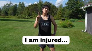 I am BACK... and INJURED:(