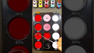 Mixing the colors Red + White #color #colormixing #mixingcolors #color #dinhchienkingofcolor #red