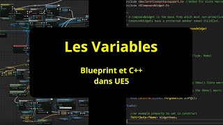 Les Variables I Série Tutoriel BP/C++ UE5