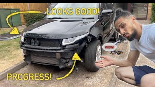 LOOKS MORE LIKE A CAR | FIXING MY CHEAP RANGE ROVER EP. 4