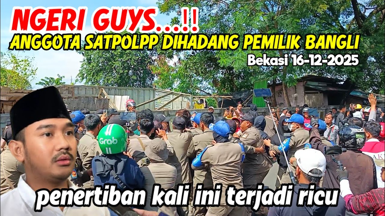 RICUH.. PENERTIBAN BANGLI KALI MALANG BEKASI