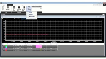AUTONICS KRN1000  with TCP /IP  connection video  log view graph &  csv format