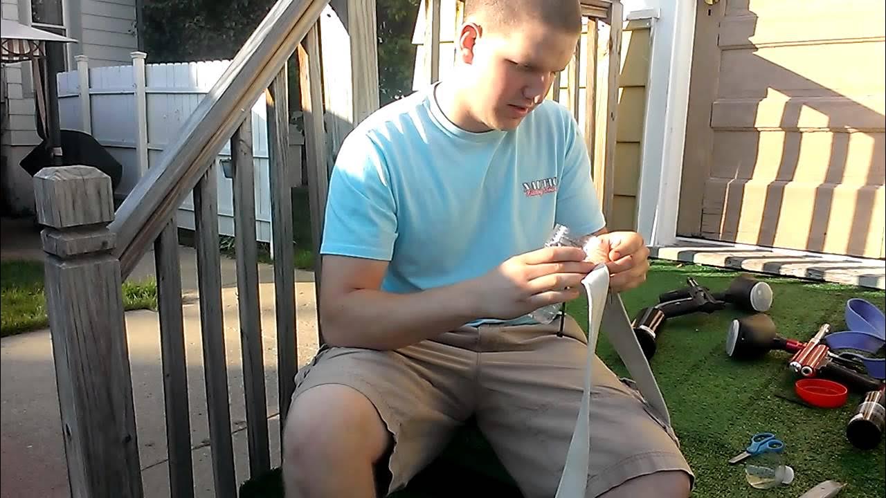 How to make homemade paintball pods YouTube