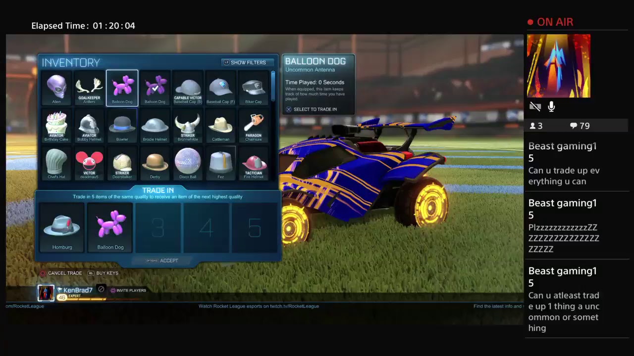Road to 150 SubsTrading Donations AppreciatedRocket League - YouTube