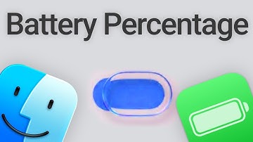 How to Show Battery Percentage on macOS Tahoe