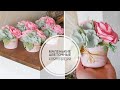 Flower composition in cupcake tins / Цветочная композиция в формочках для кексов / DIY TSVORIC