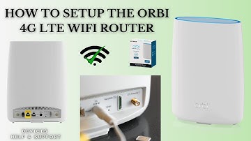 Ultimate guide to setup the Orbi 4G LTE wifi router | Orbi 4G LTE wifi router installation