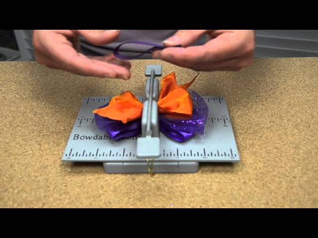 How to Make Ribbon Bows with Bowdabra Bow Maker 