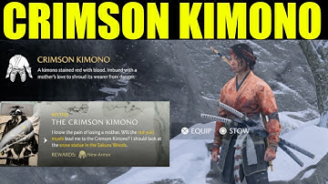 Ghost of yotei - crimson kimono guide | follow the Yuki mushi | find an yellow mother daughter tree
