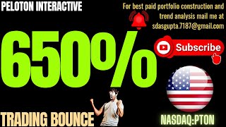 Pton Stock News Peloton Stock Pton Stock Peloton Interactive Trading Bounce