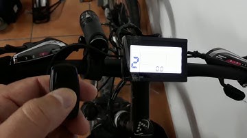 KT LCD3 showing TSDZ2 brakes state -- Flexible OpenSource firmware for Kunteng LCD3