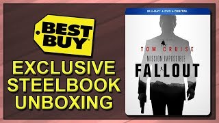 Mission: Impossible - Fallout Best Buy Exclusive Blu-ray SteelBook Unboxing
