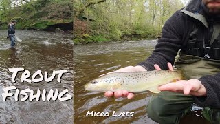 Micro Crankbait Fishing For Trout 🎣