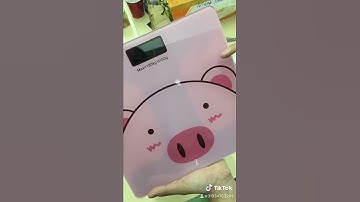 Cân Điện Tử Sức Khỏe Hình Heo Con Màu Hồng Cực Xinh, Độ Chính Xác Cao X2 - Unipro