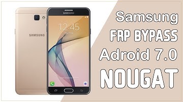 Samsung Android 7.0 FRP Remove Tutorial - It should work on Android 6.0.1 also