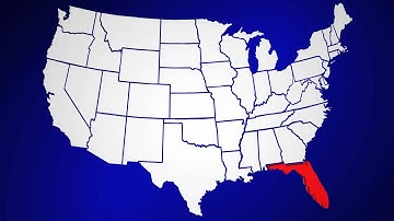 Free Florida Video Clip Animated State Map No-Cost Download