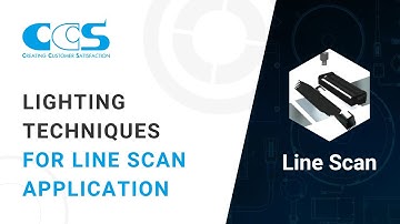 Lighting Techniques for Line Scan Application
