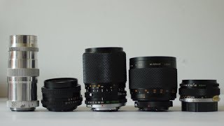 Five Great Vintage  Lenses for Mirrorless Cameras