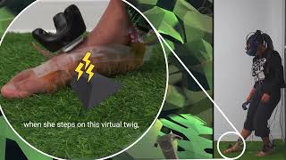 FeetThrough: Electrotactile Foot Interface that Preserves Real-World Sensations