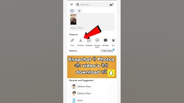 Snapchat Photo Video Download Kaise Kare | 😲 ✅ #shortsvideo #tech4ha