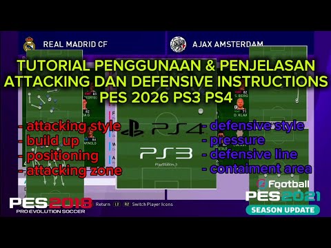 empire88slot x asian89 - TUTORIAL PENGGUNAAN ATTACKING & DEFENSIVE INSTRUCTIONS DAN PENJELASANNYA || PES 2026 PS3 PS4 || 🔥🔥🔥