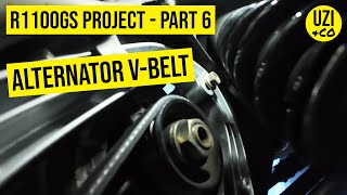 BMW R1100GS: Alternator V-Belt Replacement (Overhaul Project, Part 6)