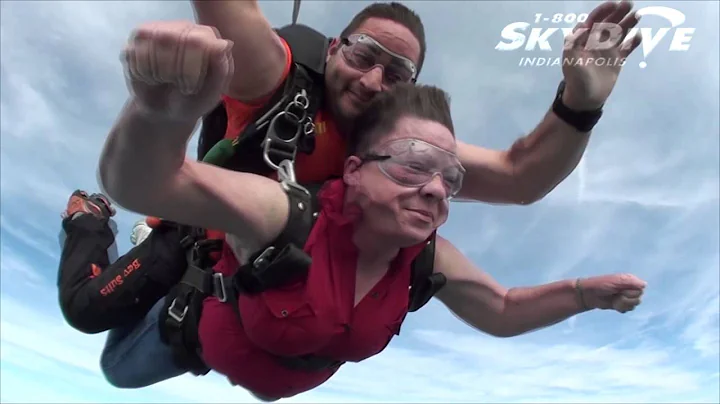 Sharon K Huffman's Tandem skydive!