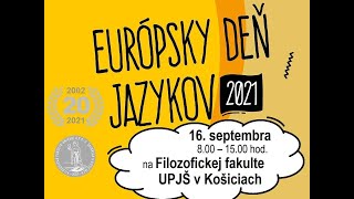 Európsky Deň Jazykov 2021
