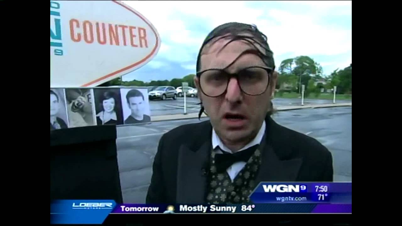 Tim Heidecker & Neil Hamburger Funny on WGN Morning News