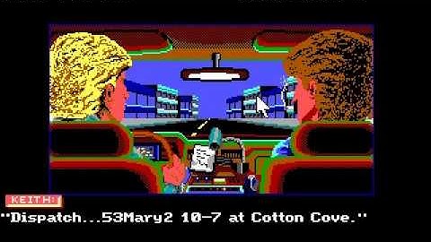 Police Quest II driving music PC Speaker