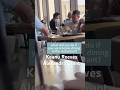 what would you do if you seen Keanu Reeves dining in a restaurant?