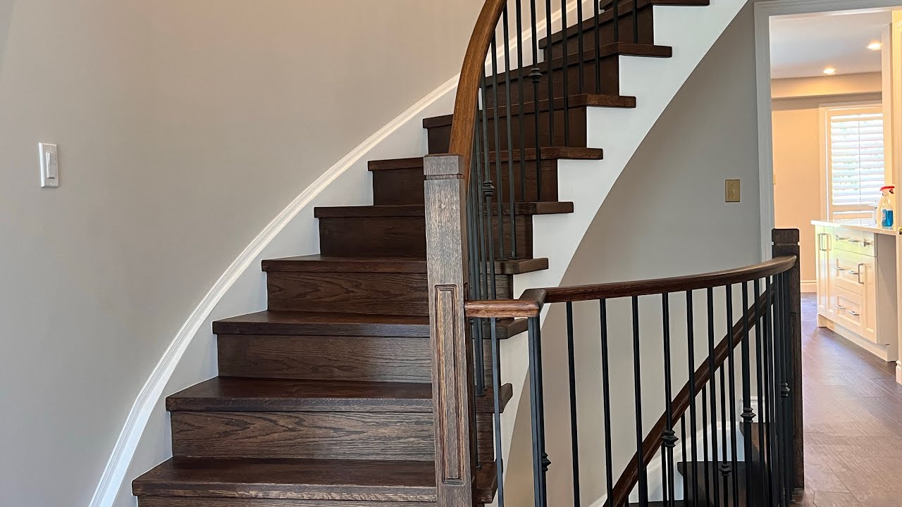 Staircase retrofitting - YouTube