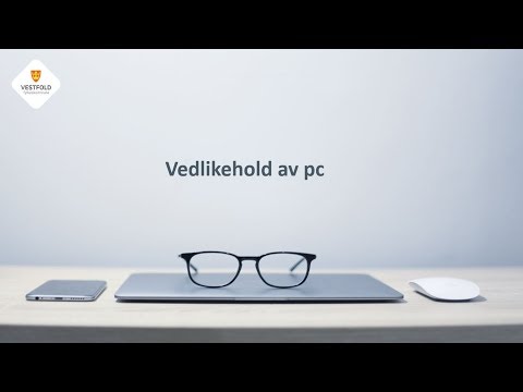 Vedlikehold av pc