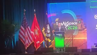 SEC Navy John C. Phelan Keynote Talk at #SAS2026 Navy League Conf 4-21-26