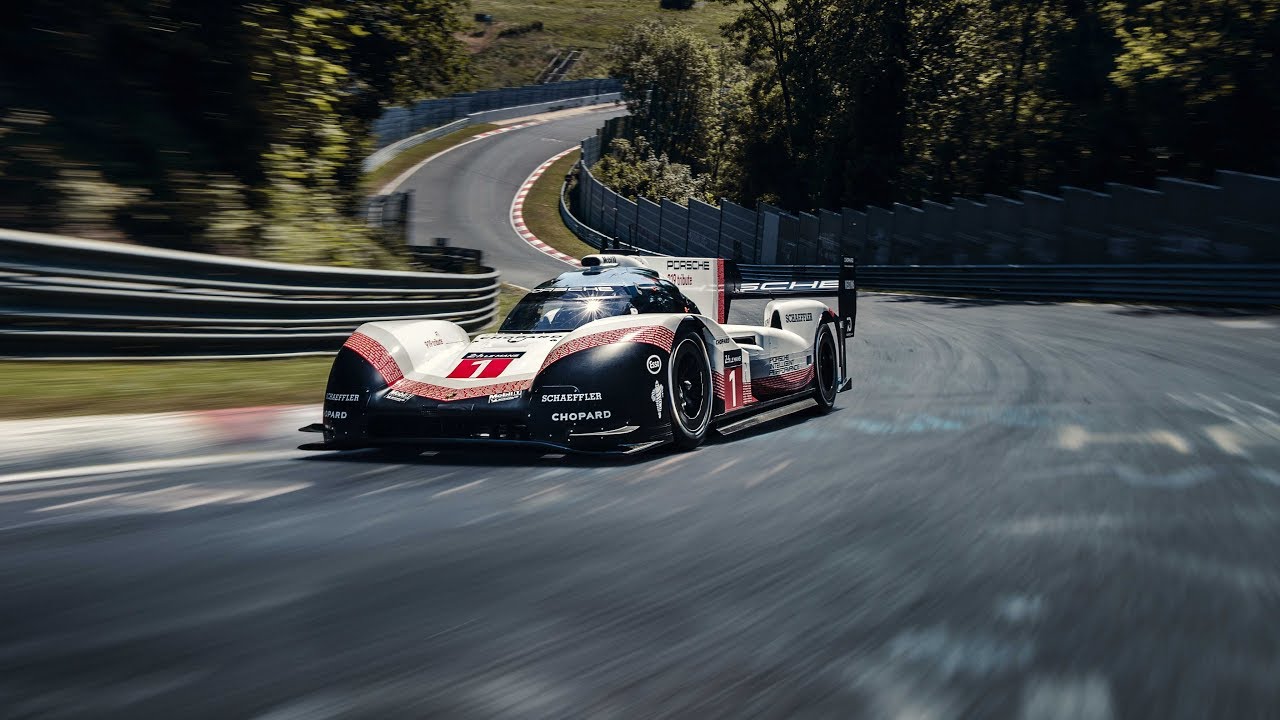 377 Km/h on the Nordschleife (4:59,38) - Porsche 919 Hybrid Evo - High End Full Motion Simulator