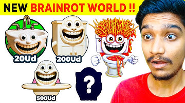 NEW FLUSHROOMS WORLD! 🚽 (Brainrot Evolution Update)