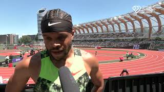 Noah Malone Wins Mixed Para 100m at Pre Classic [Interview]