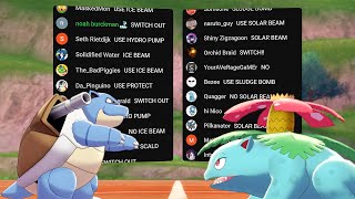 Forcing Youtube Chats To Do A Pokémon Battle