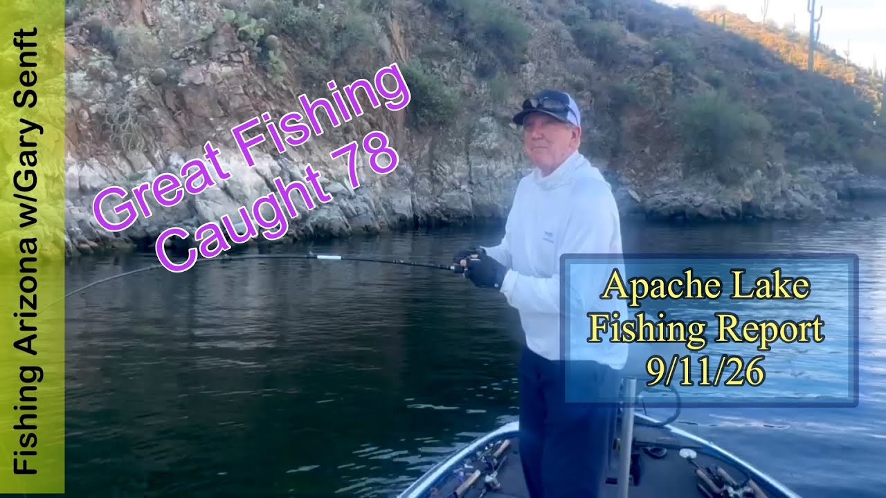 Apache Lake Fishing Report 9/11/26