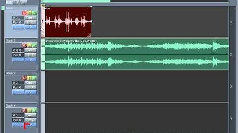 MONO Recording in Multitrack Adobe Audition