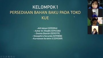 Presentasi Program  "Persediaan Bahan Baku Pada Toko Kue"