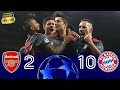 بايرن يصدم العالم ويدك الارسنال بالعشره بايرن ميونح 10 2 ارسنال دوري الابطال 2017 