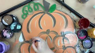 Pumpkin Patch Craft Shape Decor Step By Step Video Tutorial