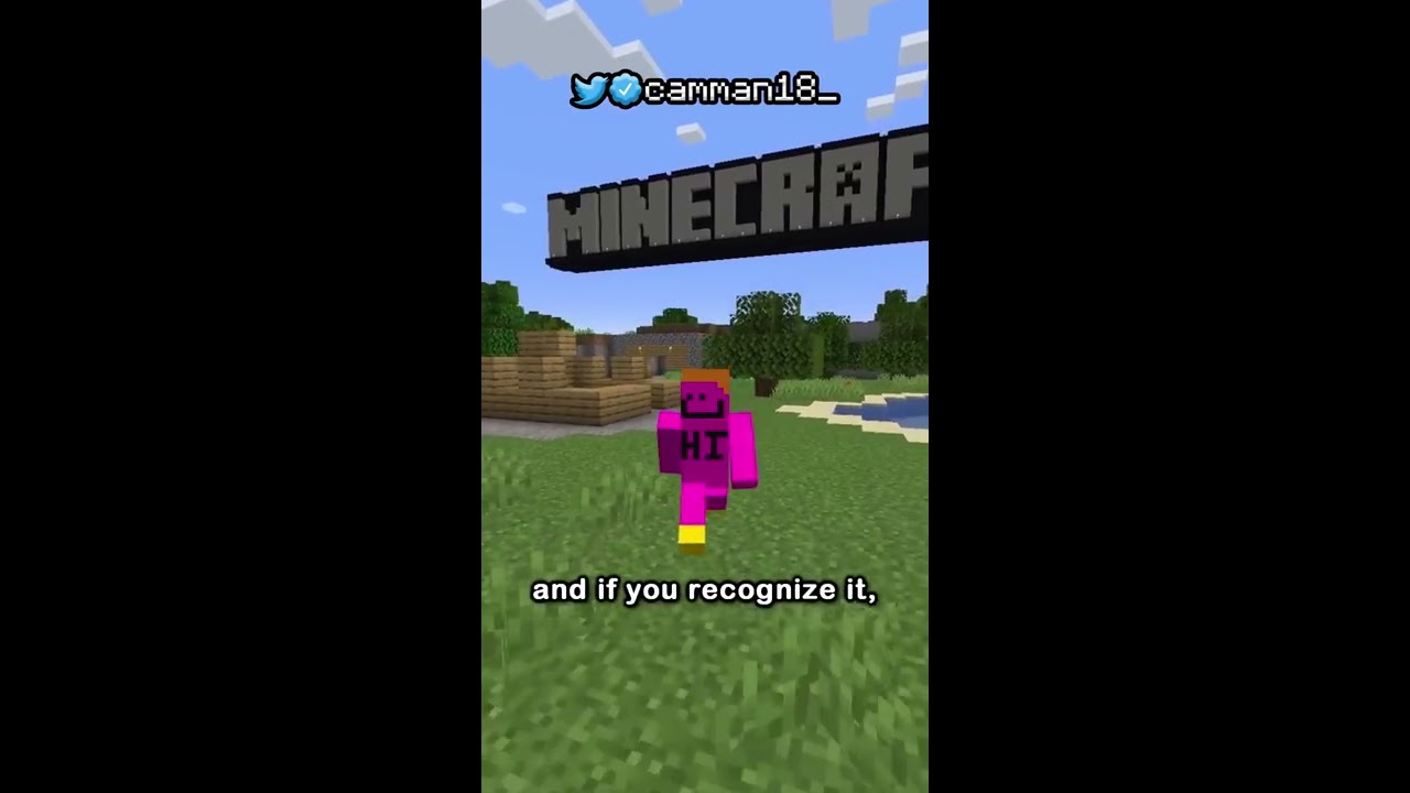 The Minecraft Tutorial World Had A Secret 