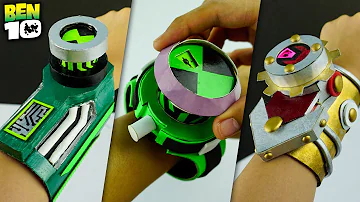 All Best DIY BEN 10 OMNITRIX | How To Make Easy Alien Watch with Interface | Top 4 Compilation