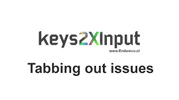 Keys2XInput v2 - Tabbing out issues.