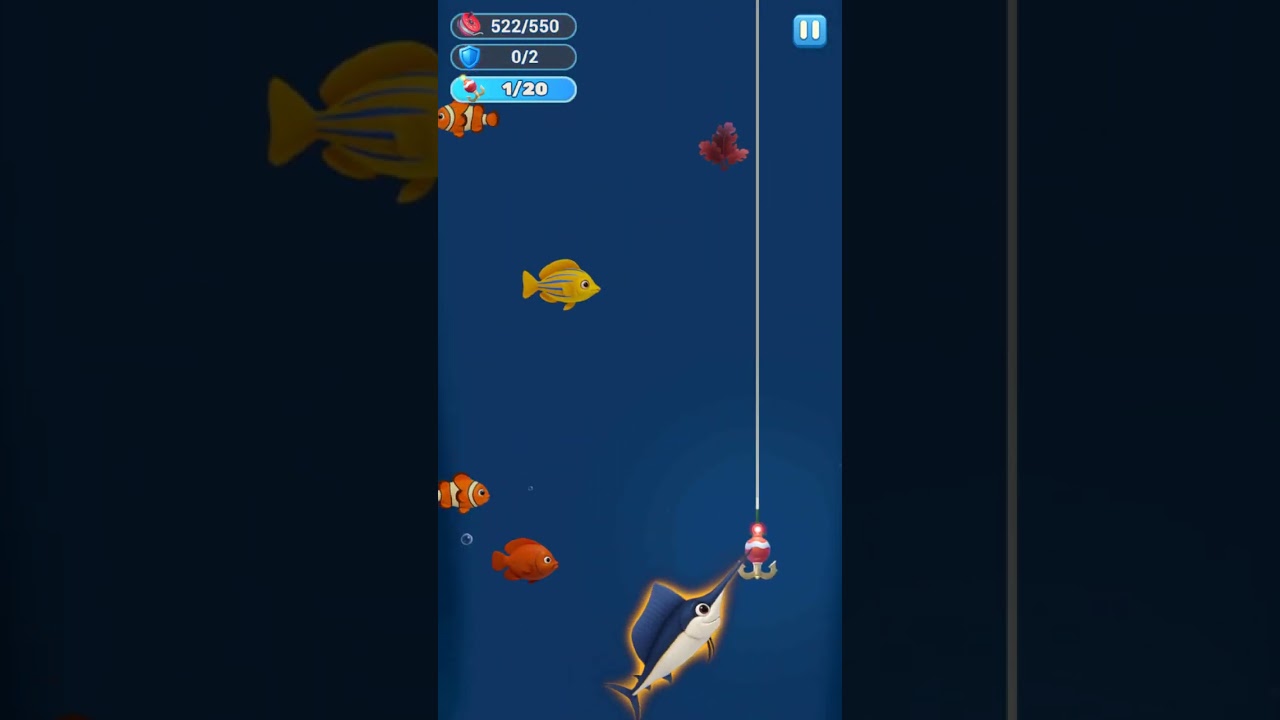 Tiles Survive! Смотрим что на дне в обычных водах мобильная игра Tiles Survive!