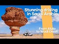From alula to wadi disah  stunning roadtrip in saudi arabia ep2